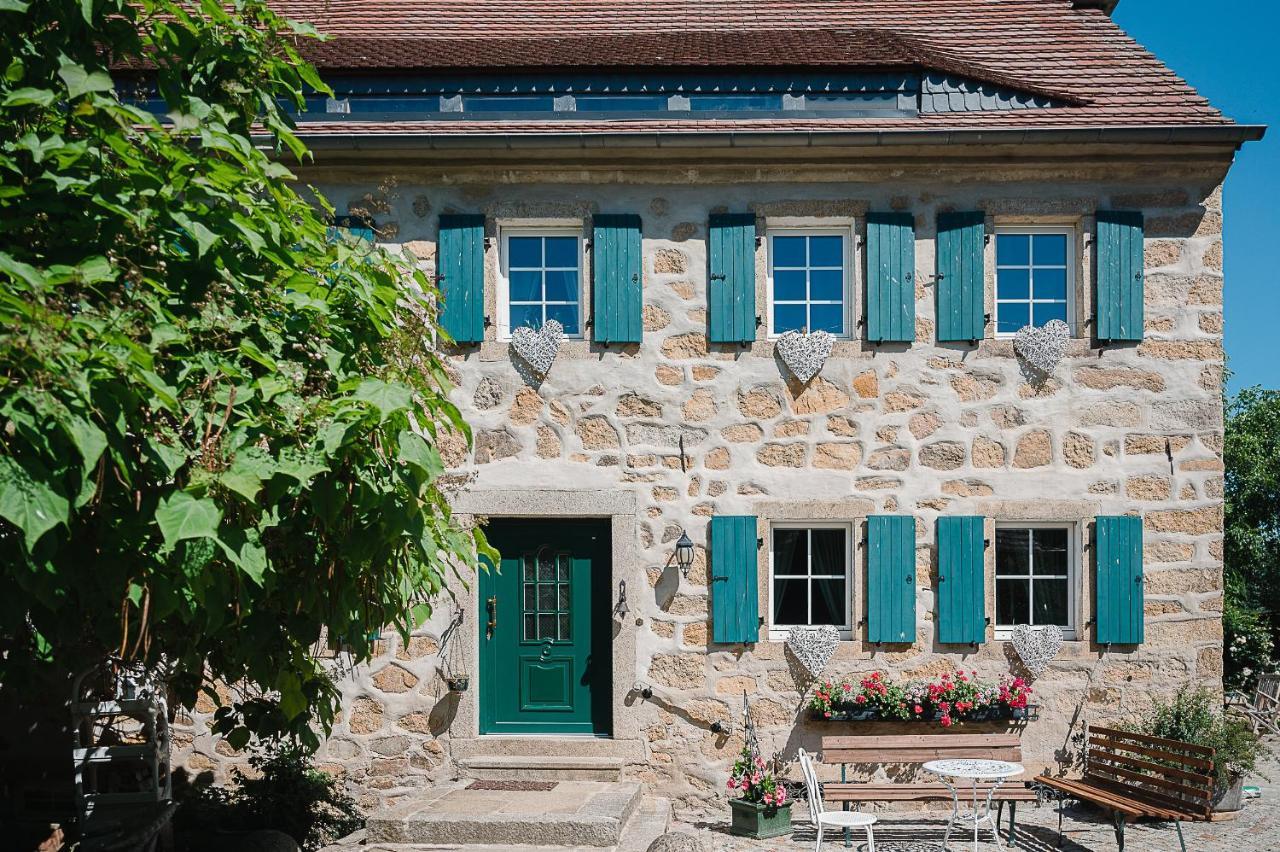 Idyllischer Bauernhof Mit Viel Charme Arnsdorf-Hilbersdorf Eksteriør billede